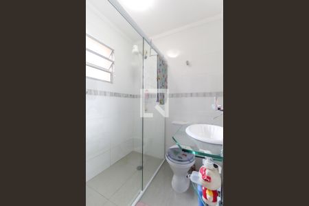 Banheiro da Suíte 1 de casa de condomínio à venda com 2 quartos, 67m² em Itaquera, São Paulo