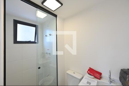 Banheiro Social de apartamento para alugar com 1 quarto, 29m² em Mirandópolis, São Paulo