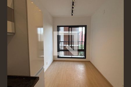 Sala/Cozinha de apartamento para alugar com 1 quarto, 29m² em Mirandópolis, São Paulo