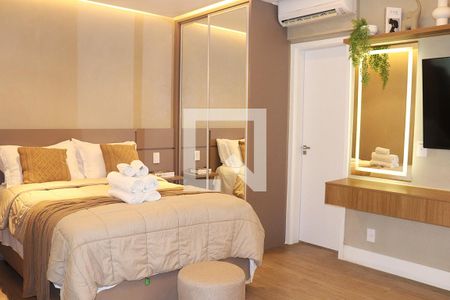 Sala - Dormitório de kitnet/studio à venda com 1 quarto, 30m² em Bela Vista, São Paulo