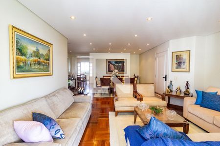 Sala de Estar de apartamento à venda com 3 quartos, 175m² em Cidade Monções, São Paulo