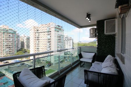 Varanda de apartamento para alugar com 3 quartos, 80m² em Barra Olímpica, Rio de Janeiro