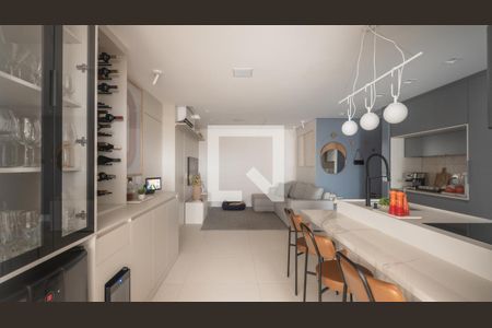 Sala/cozinha de apartamento para alugar com 2 quartos, 105m² em Ipiranga, São Paulo