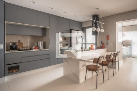 Sala/cozinha de apartamento para alugar com 2 quartos, 105m² em Ipiranga, São Paulo