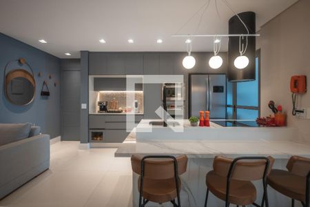 Sala/cozinha de apartamento para alugar com 2 quartos, 105m² em Ipiranga, São Paulo