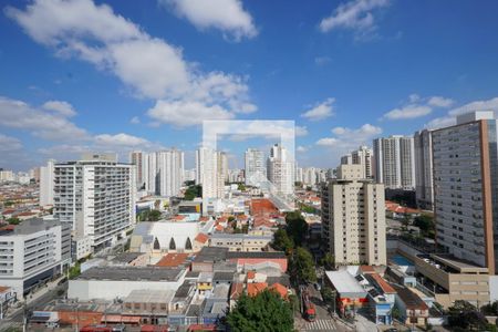 Vista Varanda da Sala/ Cozinha de apartamento para alugar com 1 quarto, 26m² em Ipiranga, São Paulo
