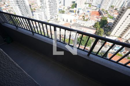 Varanda da Sala/ Cozinha de apartamento para alugar com 1 quarto, 26m² em Ipiranga, São Paulo