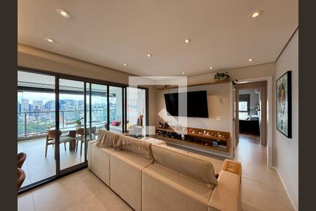 Sala de apartamento à venda com 3 quartos, 120m² em Santo Amaro, São Paulo