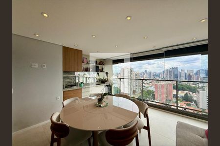 Varanda de apartamento à venda com 3 quartos, 120m² em Santo Amaro, São Paulo