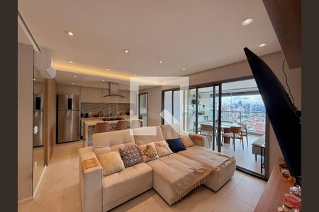 Sala de apartamento à venda com 3 quartos, 120m² em Santo Amaro, São Paulo
