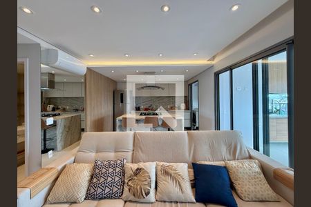 Sala de apartamento à venda com 3 quartos, 120m² em Santo Amaro, São Paulo