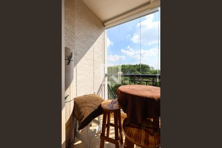 Varanda da Sala de apartamento para alugar com 3 quartos, 65m² em Jardim Caboré, São Paulo