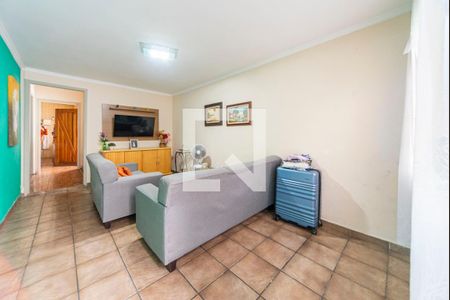 Sala de casa para alugar com 3 quartos, 120m² em Vila Scarpelli, Santo André