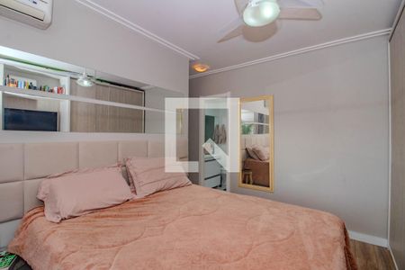 Suíte de apartamento à venda com 2 quartos, 62m² em São Sebastião, Porto Alegre