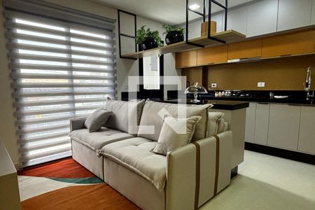 Sala de apartamento à venda com 2 quartos, 57m² em Nova Petrópolis, São Bernardo do Campo