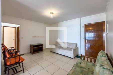 Sala de apartamento para alugar com 2 quartos, 86m² em Maracanã, Praia Grande