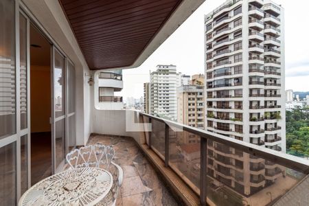 Varanda da Sala de apartamento para alugar com 3 quartos, 267m² em Santana, São Paulo