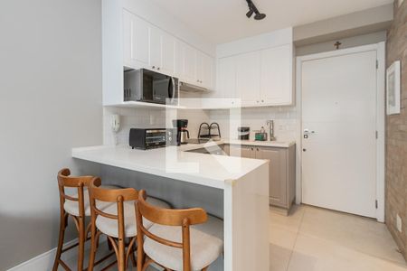 Cozinha de apartamento para alugar com 1 quarto, 36m² em Cidade Monções, São Paulo