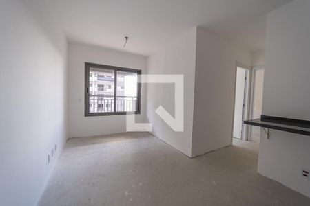 Sala/Cozinha de apartamento à venda com 2 quartos, 42m² em Vila Guilhermina, São Paulo