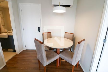 Sala de apartamento à venda com 1 quarto, 39m² em Brooklin, São Paulo