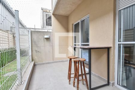 Varanda de apartamento à venda com 1 quarto, 37m² em Mooca, São Paulo