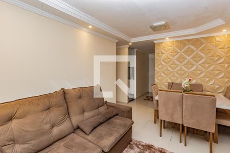 Sala de apartamento para alugar com 2 quartos, 64m² em Jardim Santa Emilia, São Paulo