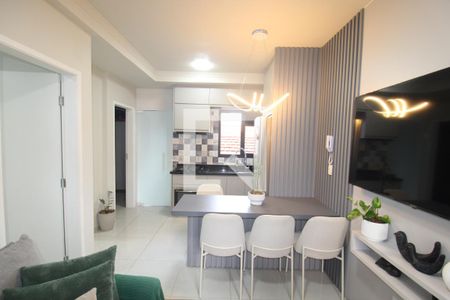 Sala / Cozinha de apartamento à venda com 2 quartos, 37m² em Santana, São Paulo