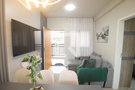 Sala / Cozinha de apartamento à venda com 2 quartos, 37m² em Santana, São Paulo