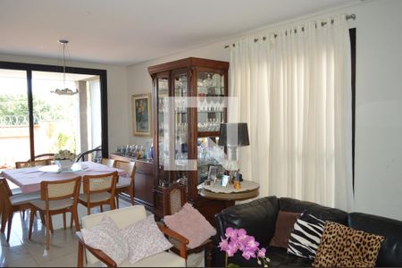 Sala de casa de condomínio para alugar com 3 quartos, 300m² em Bonfim Paulista, Ribeirão Preto