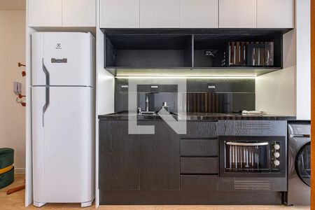 Sala/Cozinha de apartamento para alugar com 1 quarto, 47m² em Jardins, São Paulo
