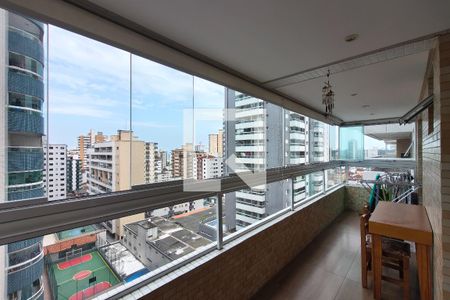 Sacada de apartamento para alugar com 1 quarto, 61m² em Cidade Ocian, Praia Grande