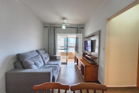 Sala de apartamento para alugar com 1 quarto, 61m² em Cidade Ocian, Praia Grande