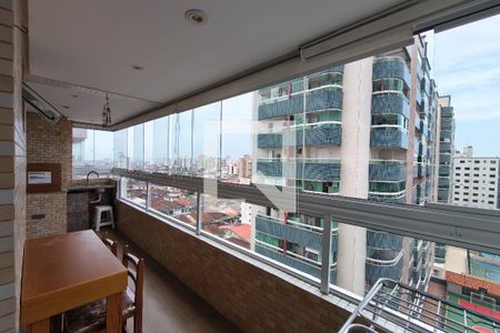 Sacada de apartamento para alugar com 1 quarto, 61m² em Cidade Ocian, Praia Grande