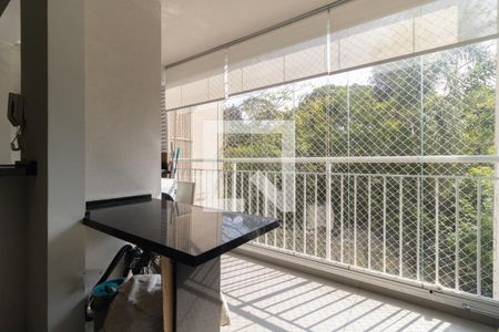 Varanda da Sala de apartamento para alugar com 2 quartos, 53m² em Vila Moraes, São Paulo
