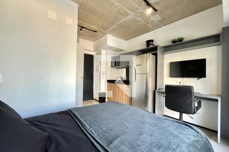 Sala/Quarto de kitnet/studio para alugar com 1 quarto, 21m² em Vila Clementino, São Paulo
