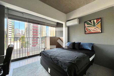 Sala/Quarto de kitnet/studio para alugar com 1 quarto, 21m² em Vila Clementino, São Paulo