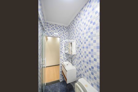 Banheiro de apartamento à venda com 1 quarto, 40m² em Vila Jerusalem, São Bernardo do Campo