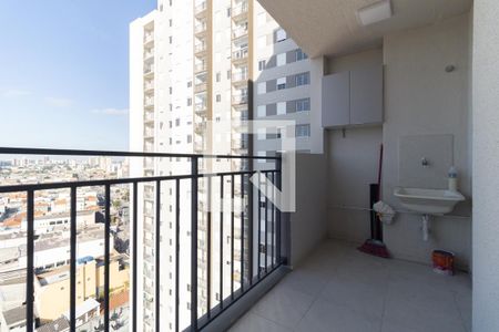 Varanda da Sala de apartamento para alugar com 2 quartos, 42m² em Ipiranga, São Paulo