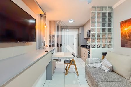 Sala de apartamento à venda com 1 quarto, 37m² em Jardim da Gloria, São Paulo