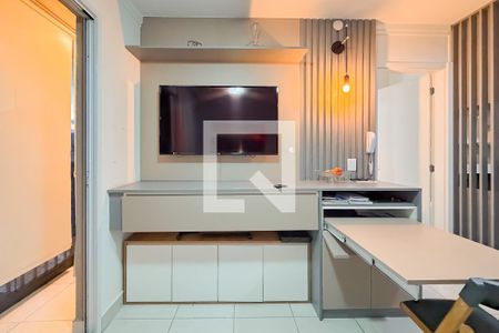 Sala de apartamento à venda com 1 quarto, 37m² em Jardim da Gloria, São Paulo