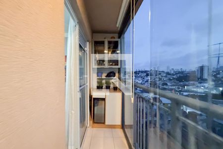 Varanda da Sala de apartamento à venda com 1 quarto, 37m² em Jardim da Gloria, São Paulo
