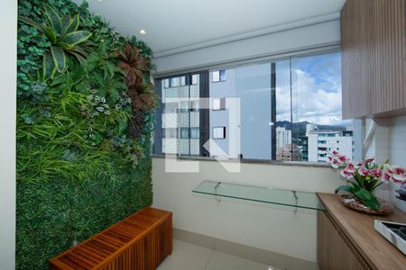 VARANDA de apartamento à venda com 3 quartos, 85m² em Buritis, Belo Horizonte