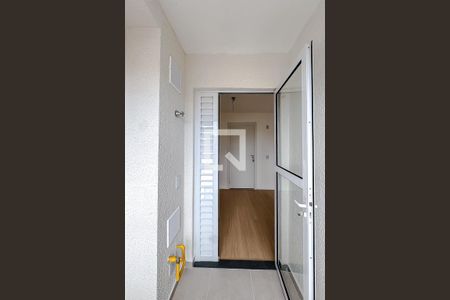 Varanda da Sala/Cozinha de apartamento para alugar com 2 quartos, 28m² em Mooca, São Paulo