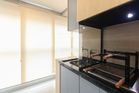 Varanda Gourmet  de apartamento para alugar com 1 quarto, 53m² em Vila Azevedo, São Paulo