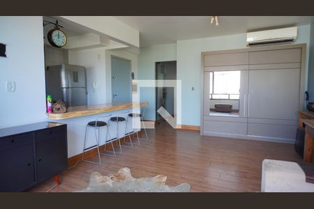 Sala  de apartamento à venda com 2 quartos, 78m² em Jardim Floresta, Porto Alegre