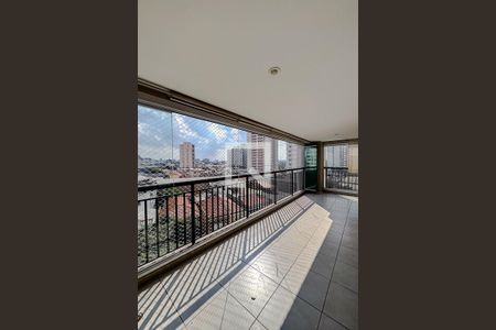 Varanda da Sala de apartamento para alugar com 4 quartos, 98m² em Belenzinho, São Paulo