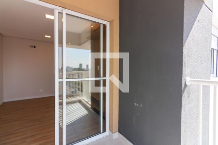 Varanda da Sala de apartamento para alugar com 2 quartos, 50m² em Vila Osasco, Osasco