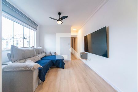 Sala de apartamento à venda com 2 quartos, 121m² em Parque Sao Vicente, Santo André