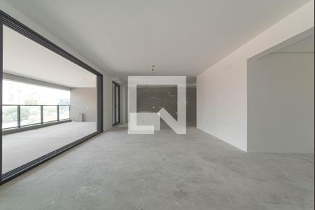 Sala de apartamento à venda com 4 quartos, 194m² em Brooklin, São Paulo