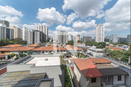 Varanda - Vista de apartamento à venda com 4 quartos, 194m² em Brooklin, São Paulo